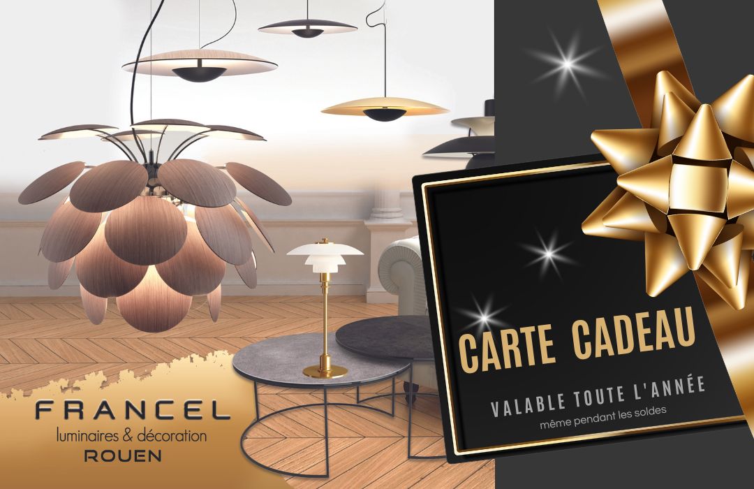 Carte cadeau Francel Luminaaires