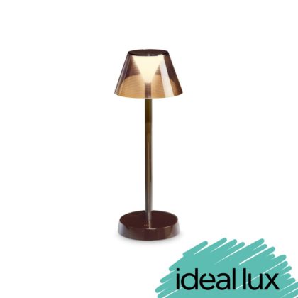ideal lux lampe de table or