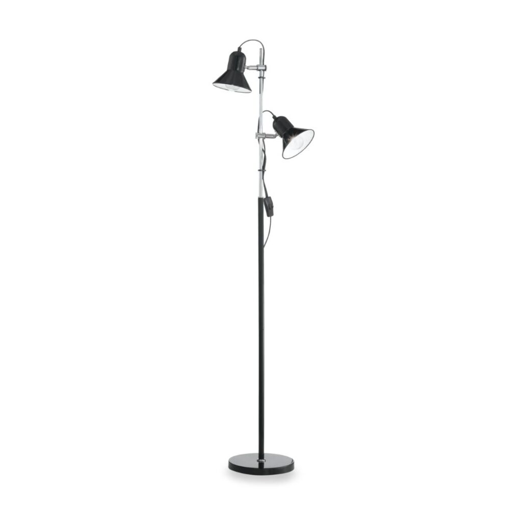 Lampadaire Polly nero pt2 de Idéalux