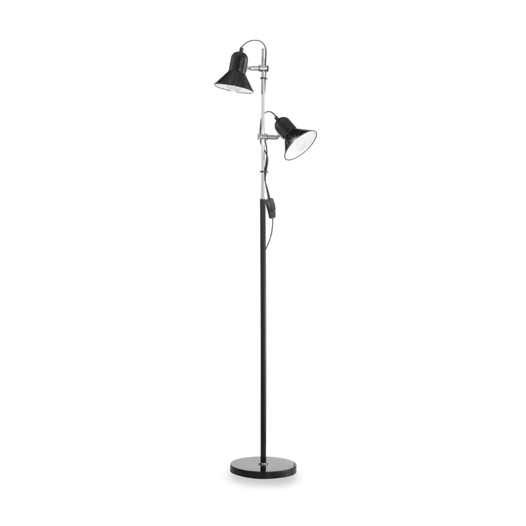 Lampadaire Polly nero pt2 de Idéalux