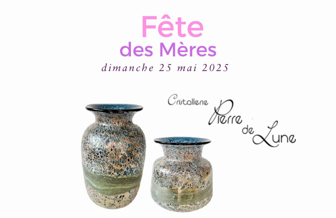 vases cristallerie Pierre de Lune
