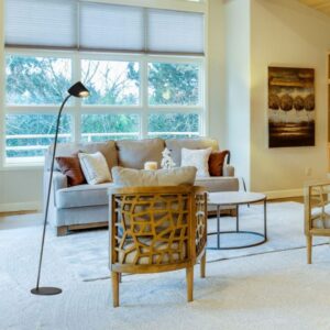 Lampadaire Capuccina 1x8,5W Noir – Mantra