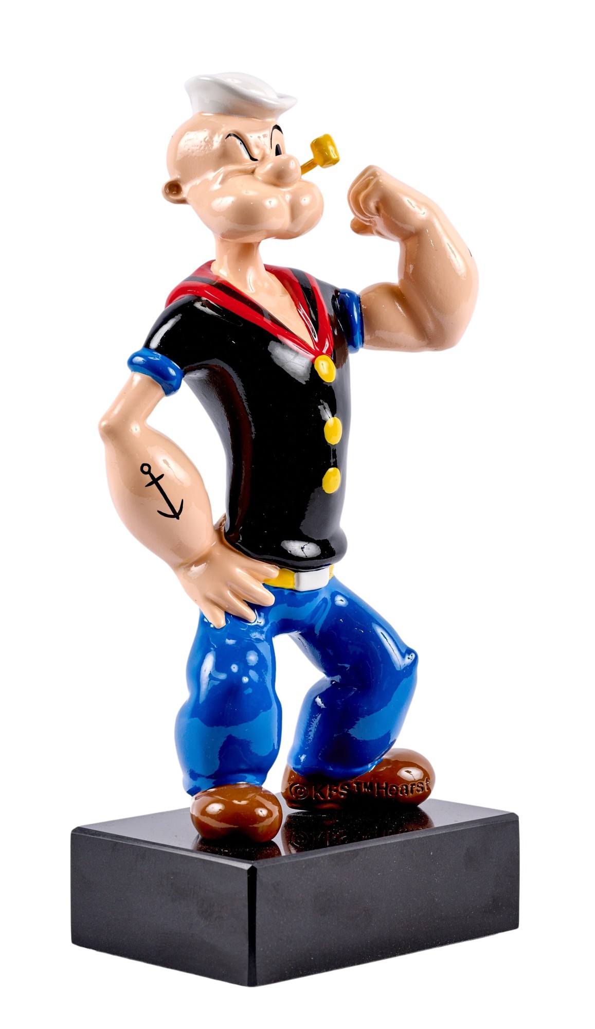 3118 D383 Popeye H.60 cm lacorne